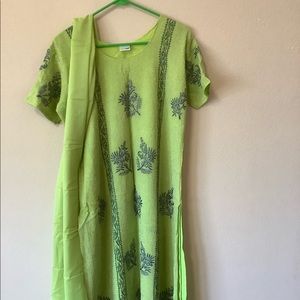 Indian Bollywood Style 3 piece Dress Suit Set